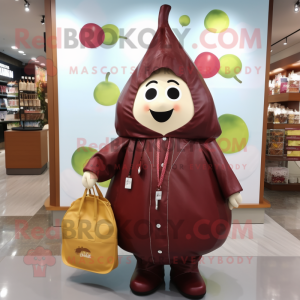 Maroon Pear mascotte...