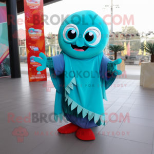 Turkis Ceviche maskot...