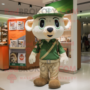 Tan Irish Flag mascotte...