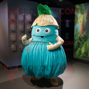 Turquoise Turnip mascotte...