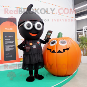 Black Pumpkin mascotte...