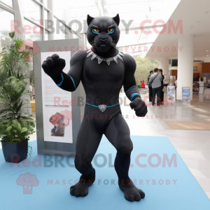 Black Panther maskot kostym...