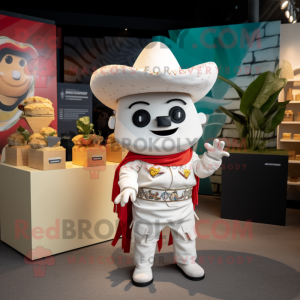 White Tacos maskot kostume...