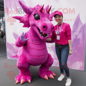 Magenta Triceratops...