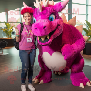 Magenta Triceratops...