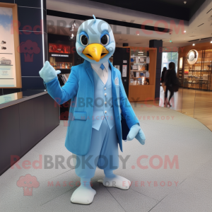 Sky Blue Albatross mascotte...
