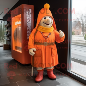 Perzik Swiss Guard mascotte...
