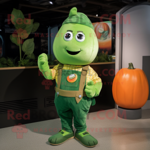 Green Pumpkin mascotte...
