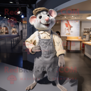 Silver Ratatouille maskot...