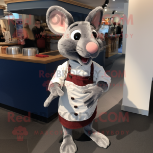 Silver Ratatouille maskot...