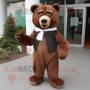 Costume de mascotte d'ours...