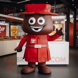 Red Chocolate Bar mascotte...