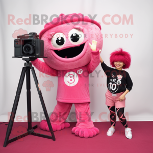 Pink Camera mascotte...