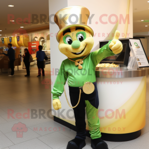 Cream Pot Of Gold maskot...