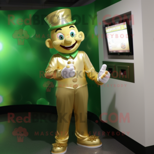 Cream Pot Of Gold maskot...