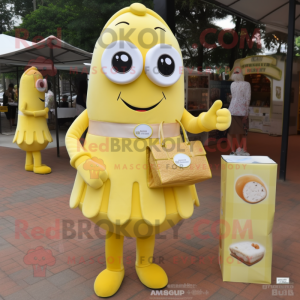 Citrongul chokolade maskot...