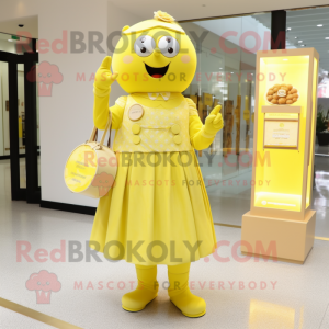 Citrongul chokolade maskot...