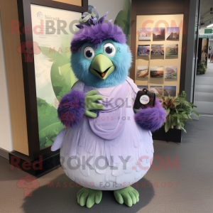 Lavender Kiwi mascotte...