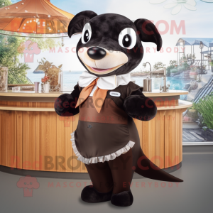 Brown Killer Whale mascotte...