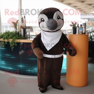 Brown Killer Whale mascotte...