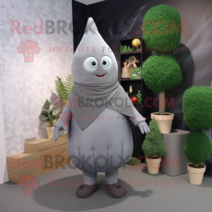 Gray Pear mascotte kostuum...