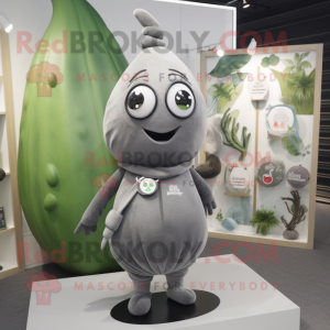 Gray Pear mascotte kostuum...