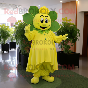 Sitrongul firkløver maskot...