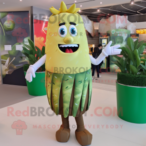 Oliven pommes frites maskot...