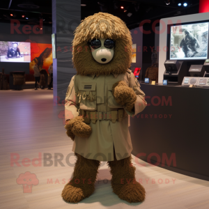 Brown Soldier mascotte...