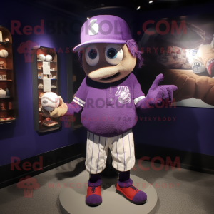 Purple Baseball Glove...