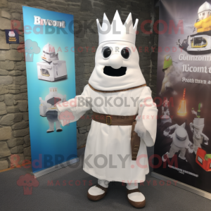 White Irish Castle mascotte...