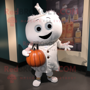 White Pumpkin mascotte...