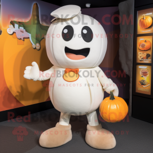 White Pumpkin mascotte...