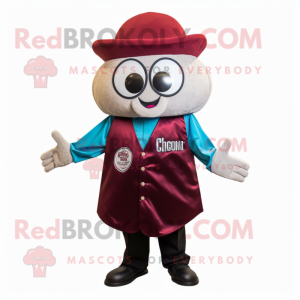 Maroon Clam Chowder maskot...