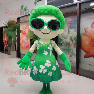  Bunch Of Shamrocks maskot...
