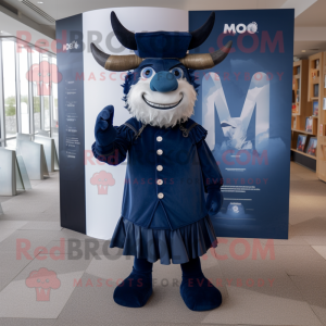 Navy Minotaur maskot...