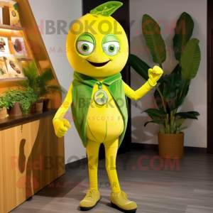 Olive Lemon maskot kostume...