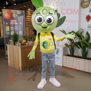 Olive Lemon maskot kostume...