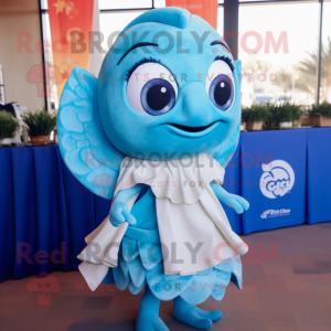 Postava maskota Sky Blue...