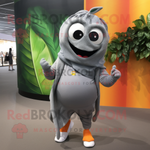 Gray Mango mascotte kostuum...