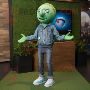 Green Juggle mascotte...