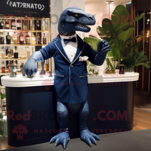 Navy Tyrannosaurus mascotte...