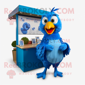 Blue Chicken mascotte...