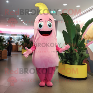 Pink Baa mascotte kostuum...