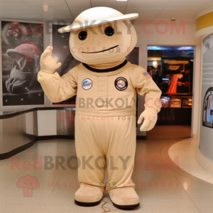 Tan Astronaut mascotte...