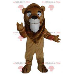 Obří a velmi úspěšný maskot hnědého lva - Redbrokoly.com