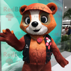 Rust Red Panda personaje...