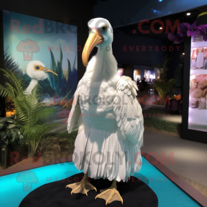 White Dodo Bird mascotte...