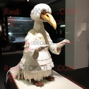 White Dodo Bird mascotte...