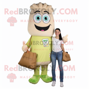 Beige Selleri maskot...